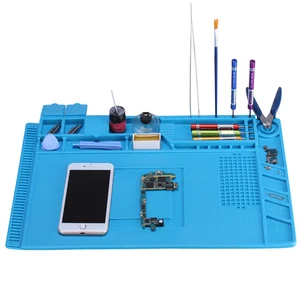 Термостойкий силиконовый коврик для пайки, 45x30 см