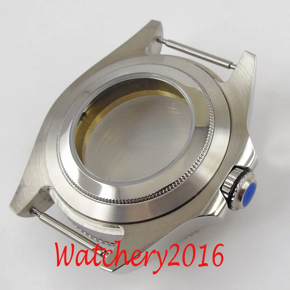 43 мм сапфировое стекло керамический Прозрачный чехол для часов Miyota 8215 821A |