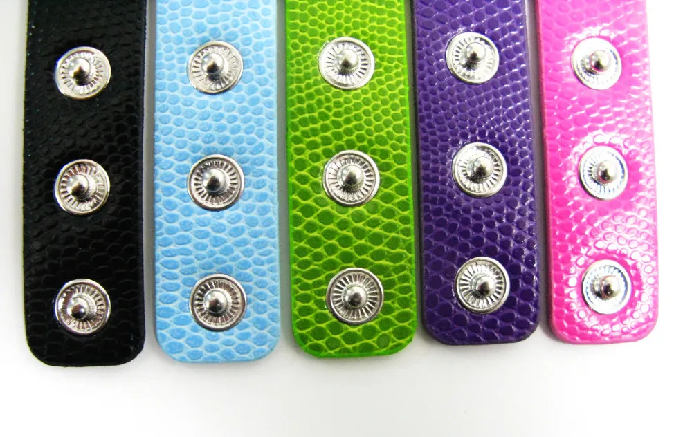 Браслет для женщин из Искусственной Змеиной Кожи 18 мм + 8 21 см оптом Wrapband DIY