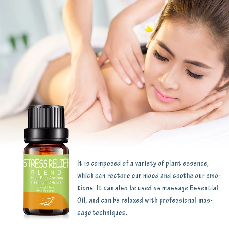 10 мл композиция из эфирных масел растение успокаивающее эфирное масло для снятия