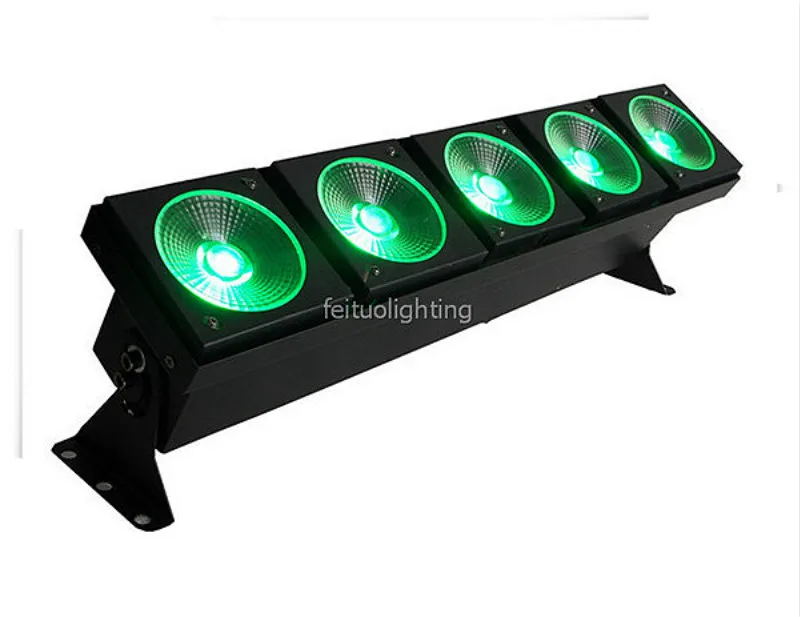 Светодиодный светильник 5x30 Вт трехцветный монолитный блок светодиодов RGB 30