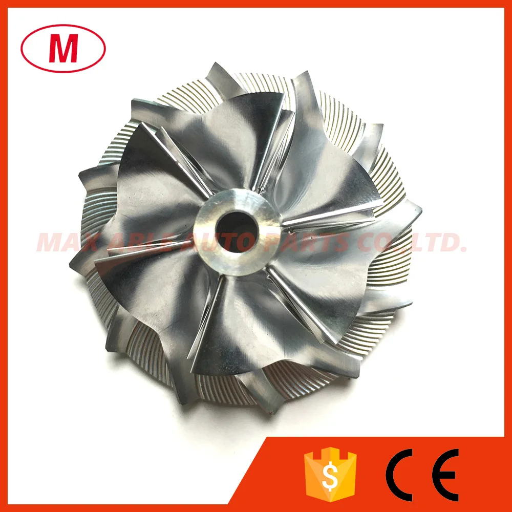 TD05H 155G6 47.05/68.01mm 6+6 blades High Performance Turbo Billet compressor wheel/Aluminum 2618/Milling wheel for 49378-01642 |