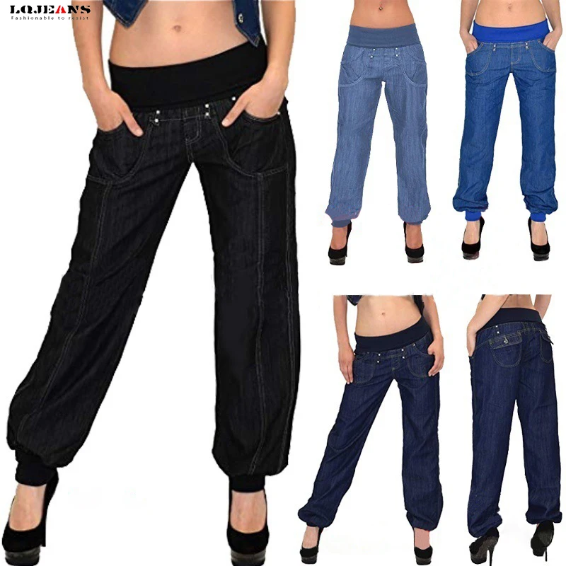 

You can wear jeans in black and whiteWomen's straight jeansWomen's Leggings jeansEuropean popular jeans
