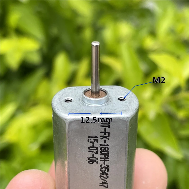 Высокоскоростная Угольная щетка с большим крутящим моментом 3-6 В постоянного