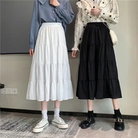 cheap wholesale 2021 spring summer autumn new fashion casual sexy women skirt woman female ol mid length skirt fy83042