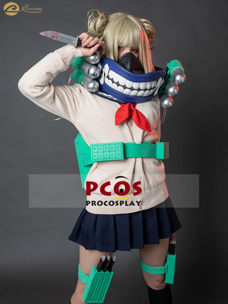 Женский бежевый костюм моряка из аниме My Hero Academy химико Тога карнавальный mp004177| |