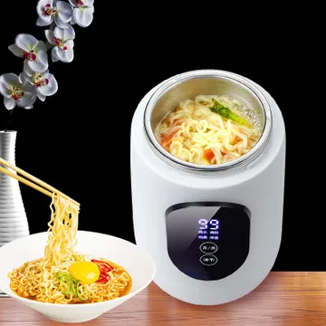 

Mini Kettle Electric Thermos Travel Water Bottle Portable Health Stew cup Heater Boiler Pots Smart Mug Stainless Steel teapots