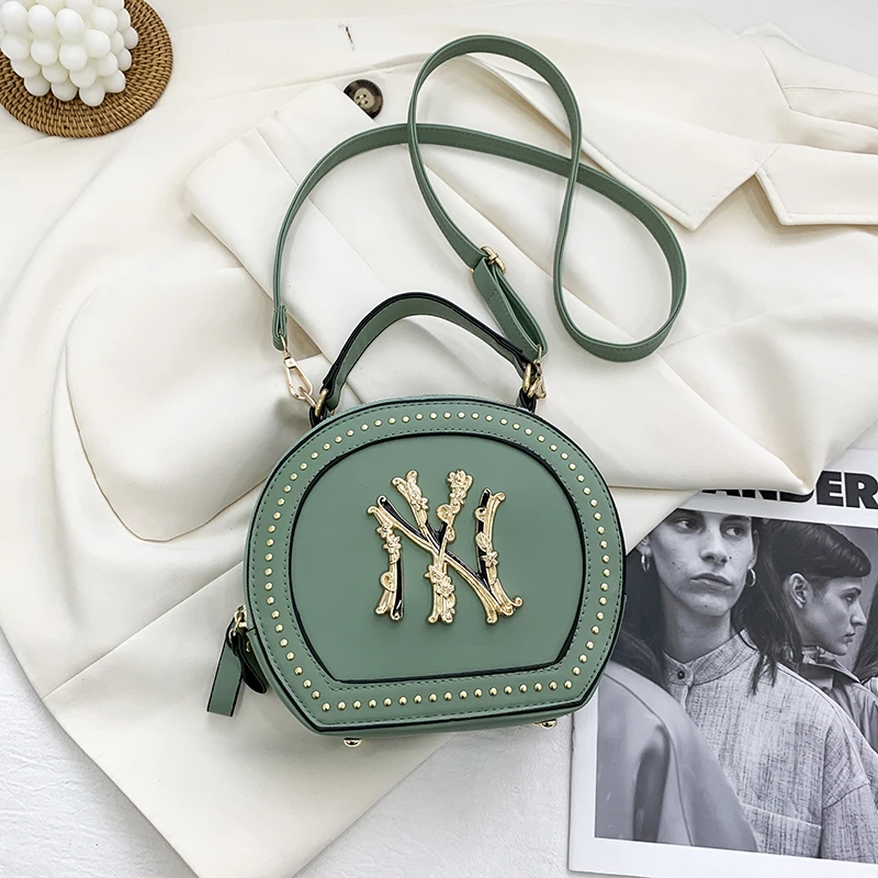 

Bags Women's Messenger Bags Women's Bags 2021 New Fashion Design Small Bag Simple Korean Version of Wild Ins Small Round Bag