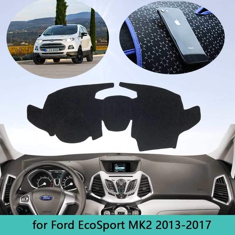 Нескользящий коврик для Ford EcoSport MK2 2013 2014 2015 2016 2017|Наклейки на автомобиль| |