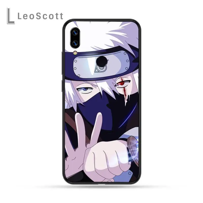 

Anime Naruto Sasuke Phone Case For Xiaomi Redmi Note 4 4x 5 6 7 8 pro S2 PLUS 6A PRO