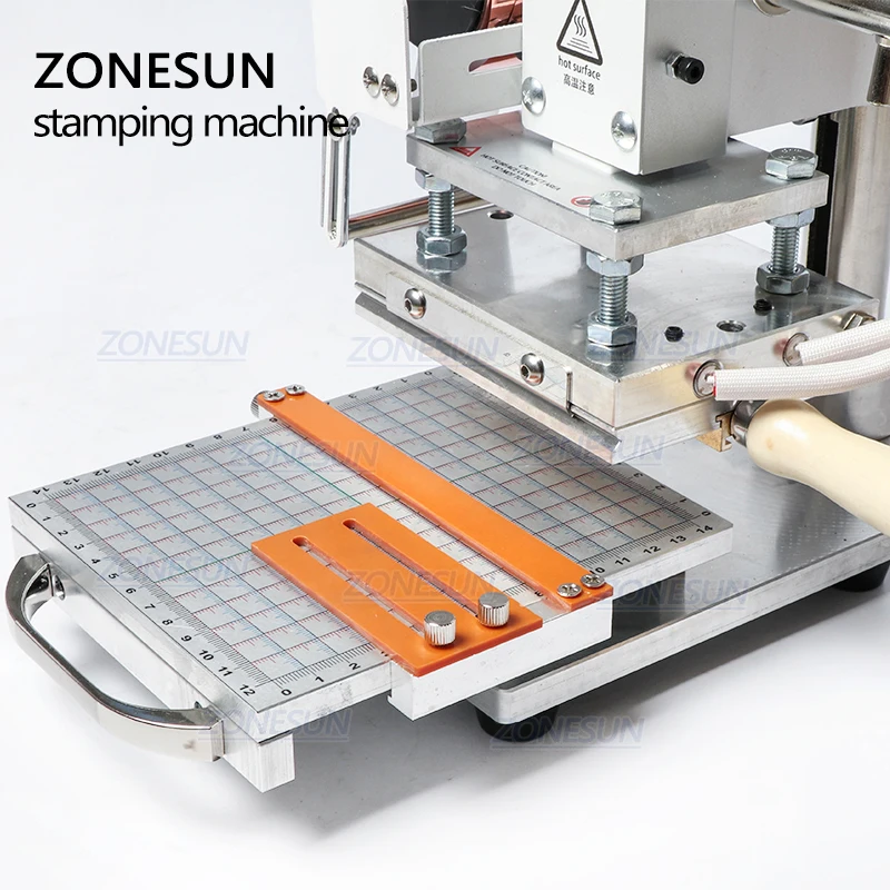 ZONESUN ZS110 скользящая верстак цифровая деревянная бумага пвх кожа тиснение горячей фольгой тиснение Бронзирующая машина термопресс машина