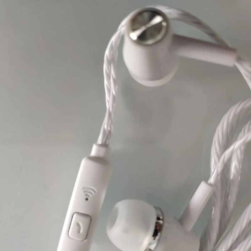 Real shooting 3.5mm In-Ear Stereo Earbuds Earphone For Cell Phone Universal Running Headset for Samsung iPhone Xiaomi | Электроника