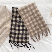 2022 winter women cotton warm shawl neck wrap scarf warm shawl outdoor neck wrap scarf