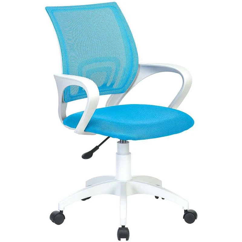 Кресло БЮРОКРАТ CH W696 на колесиках сетка/ткань голубой (ch w696 lb)| |