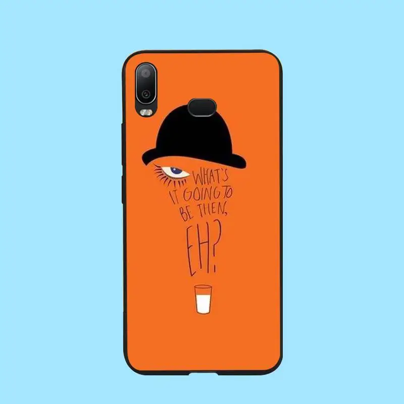 PENGHUWAN Заводной оранжевый чехол для телефона Samsung A10 A20 A30 A40 A50 A70 A71 A51 A6 A8 2018|Бамперы| |