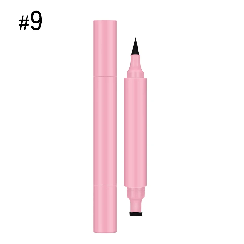 30pcs 50pcs Winged Black Liquid Eyeliner Stamp Pen Pink Waterproof Beauty Tools Makeup Women Eye Liner Pencil