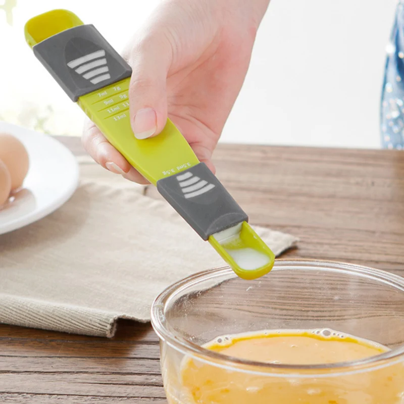 1 шт. мерная чашка двойной конец восемь лампочек фотография инструмент кухонные