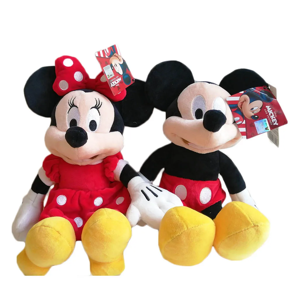 Оригинальный Disney для детей с Микки Маусом и Минни Маус Дейзи Дональд Дак куклы