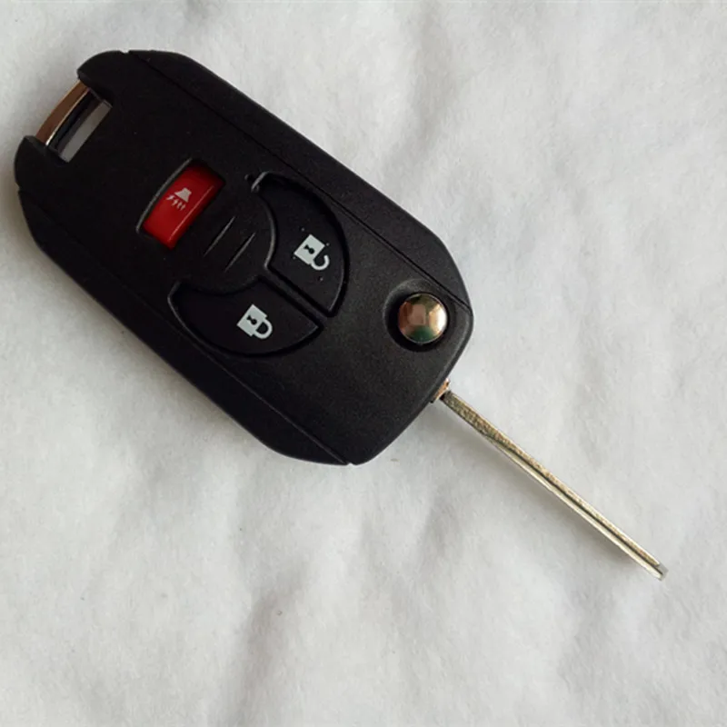 DAKATU 3/4 кнопки без выреза пустой дистанционный Флип складной автомобильный чехол