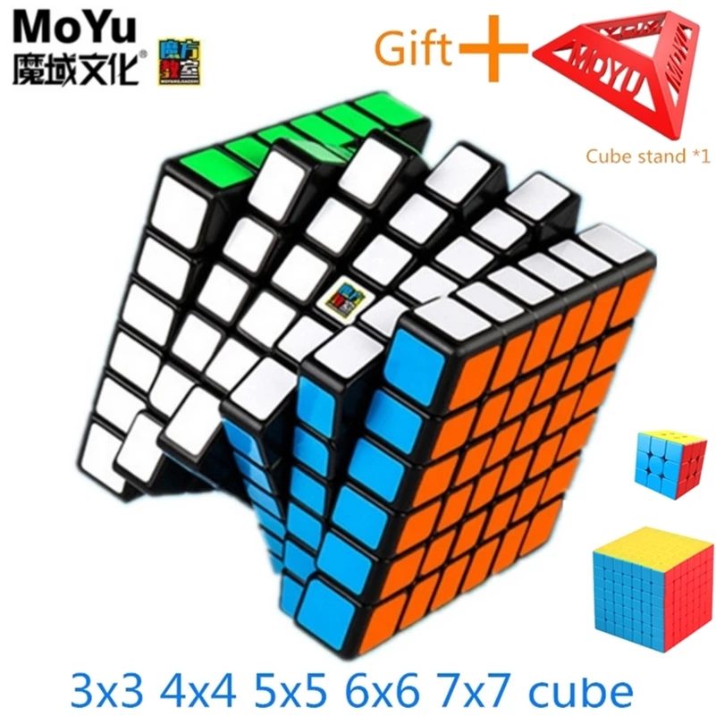MoYu meilong 2x2 ~ 7x7x7 магический куб 3x3 скоростной 7x7 Головоломка Куб ВОЛШЕБНЫЙ