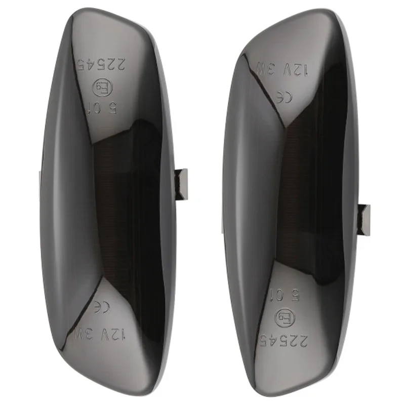 2 шт. динамические светодиодные боковые габаритные фонари 12 В без потока