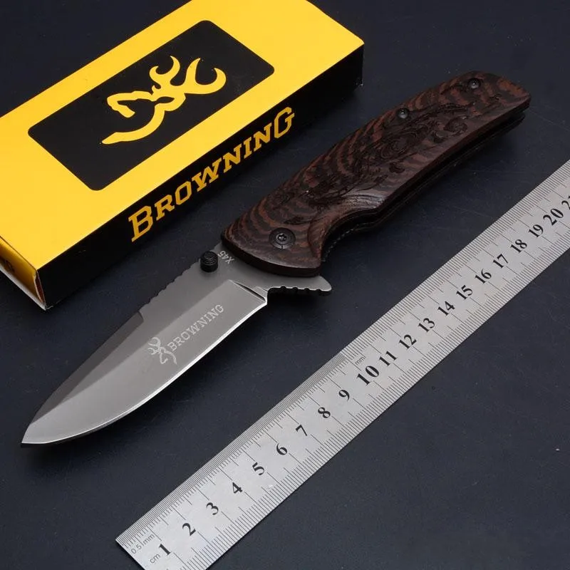 Бесплатная доставка складной нож Browning из нержавеющей стали 440C с титановым