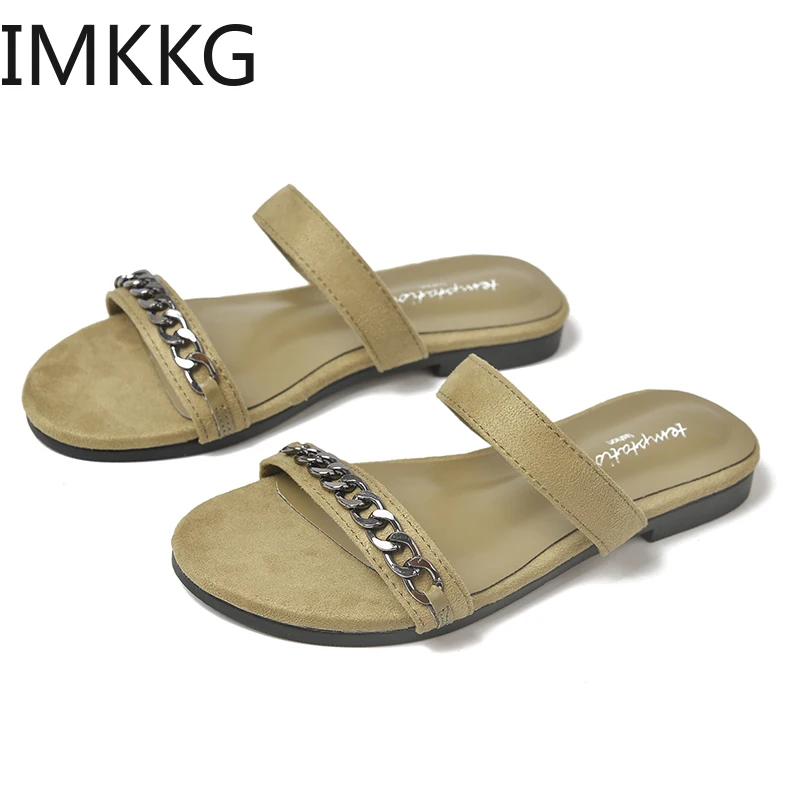 Лидер продаж сандалии женские модные туфли на плоской подошве плоском ходу с