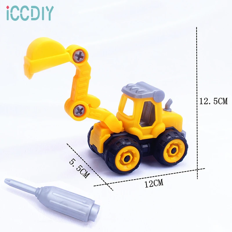 

Children Toys DIY Disassembly Assembling Car Educational Screw Building Block Toy For Boys 3 Years old Vehicle Jigsaw