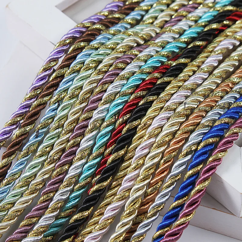 Mix-color Rope XZJJA 2-10 шт кисточкой бахрома закрепить веревку магнитный кристаллик для занавесок комнаты Аксессуары Завязки для штор украшения занавеска для дома Шнур пряжки - Цвет: Mix-color Rope