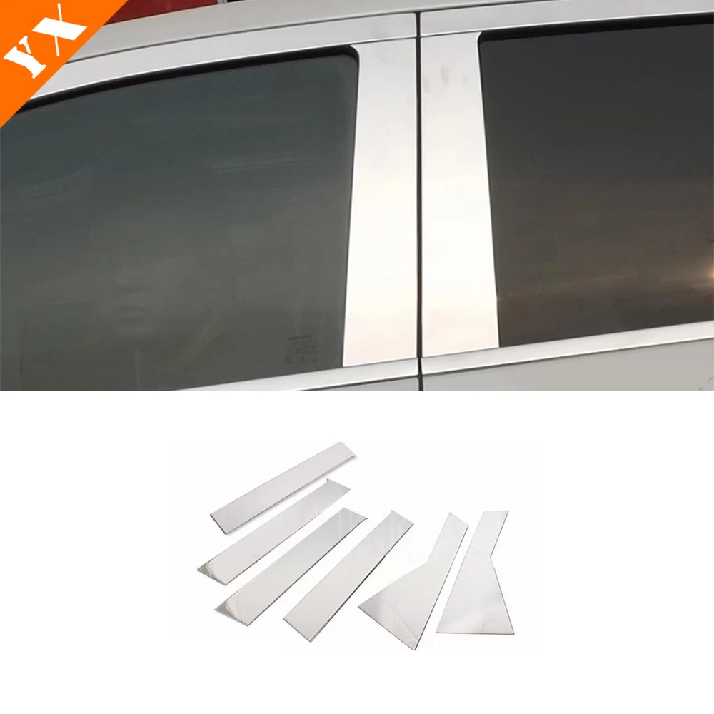 

Stainless Bright For Dodge Journey Fiat Freemont 2009 - 2020 Accessories Car Side Door Window Decoration Protect Moulding Cover