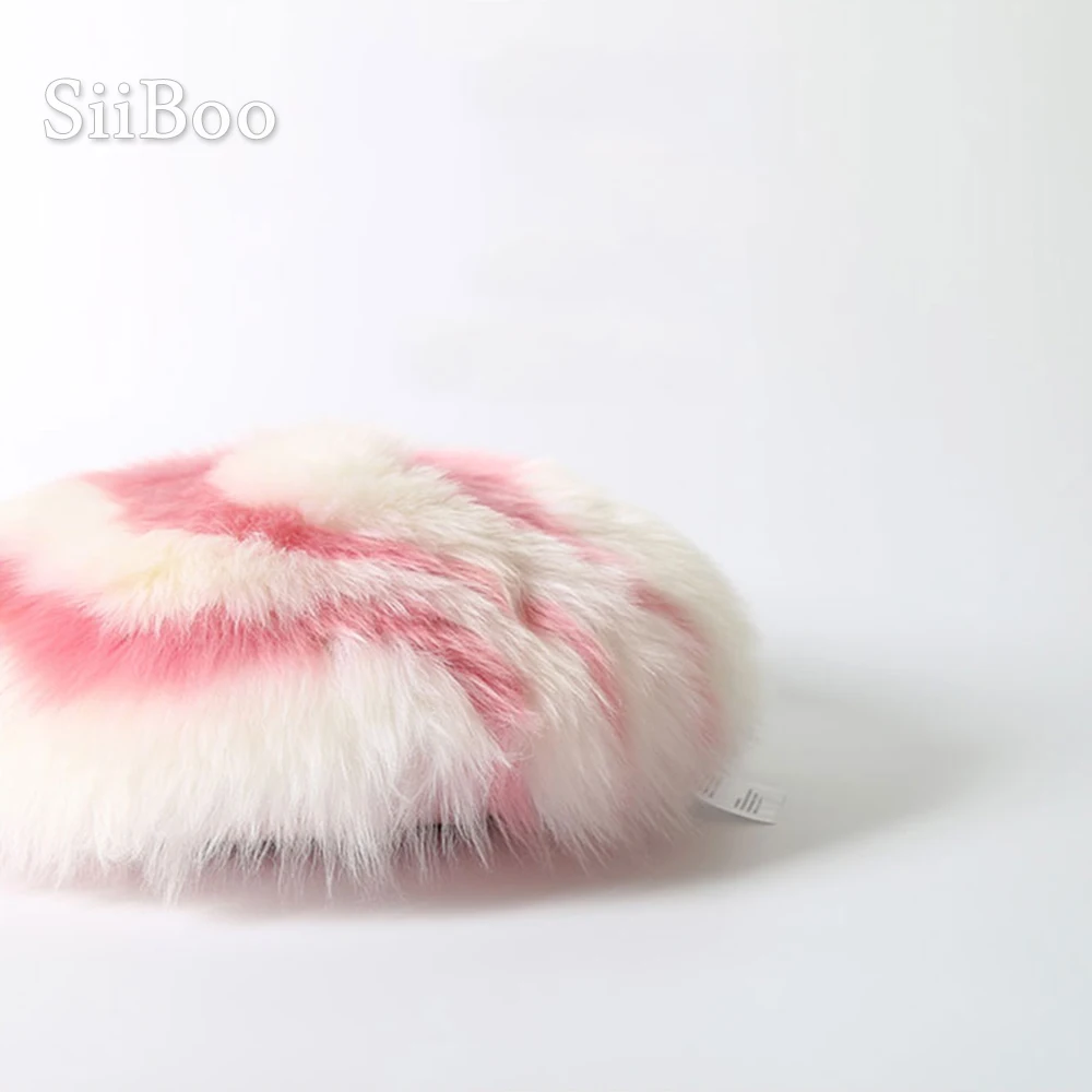 Осенне зимние круглые подушки для дивана из натуральной овечьей кожи|Подушка| |