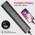 Oringinal CREE XM-L T6 светодиодный фонарик водонепроницаемый Встроенный аккумулятор Yunmai ударопрочный внешний аккумулятор для самозащиты