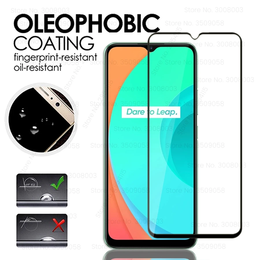 1/2 шт. realmi c 11 закаленное стекло для oppo realme c11 2020 rmx2185 6 5 ''дисплей телефона
