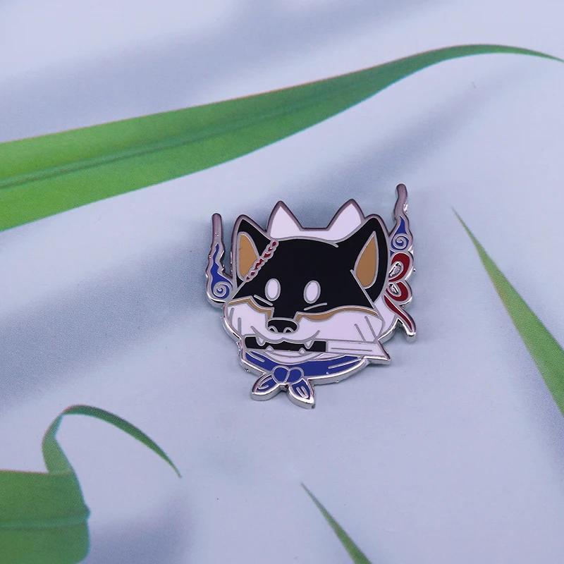 

Dog hard enamel pin