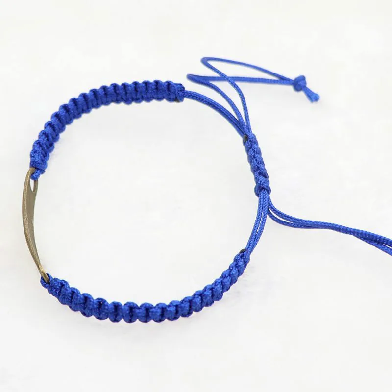 Браслет ручной работы с буквами мечты плетеный веревочный браслет для женщин и