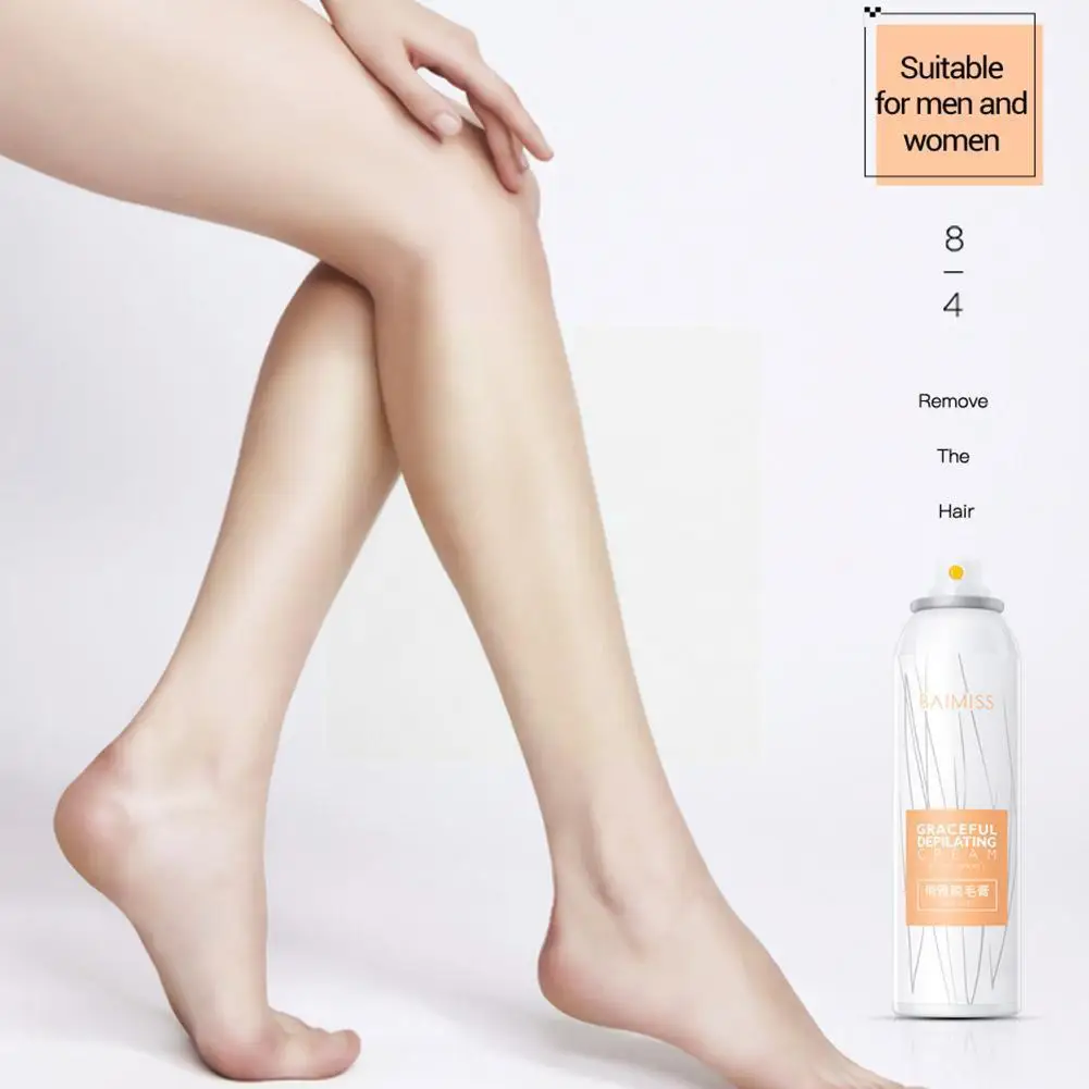 

120ML Hair Removal Cream Painles Permanent Muse Spray Care Natural Graceful Wax Depilation Super Hair Depilating Body Depil K6K7