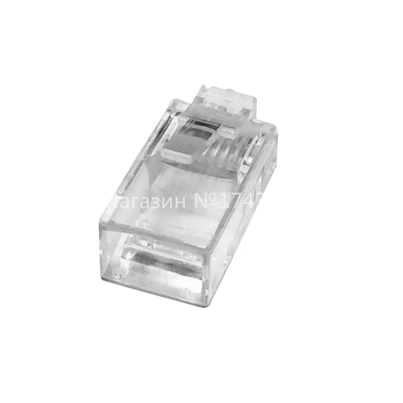 Высококачественная 1000 шт. прозрачная головка RJ45 штепсельная вилка Cat5 Rj 45 CAT5