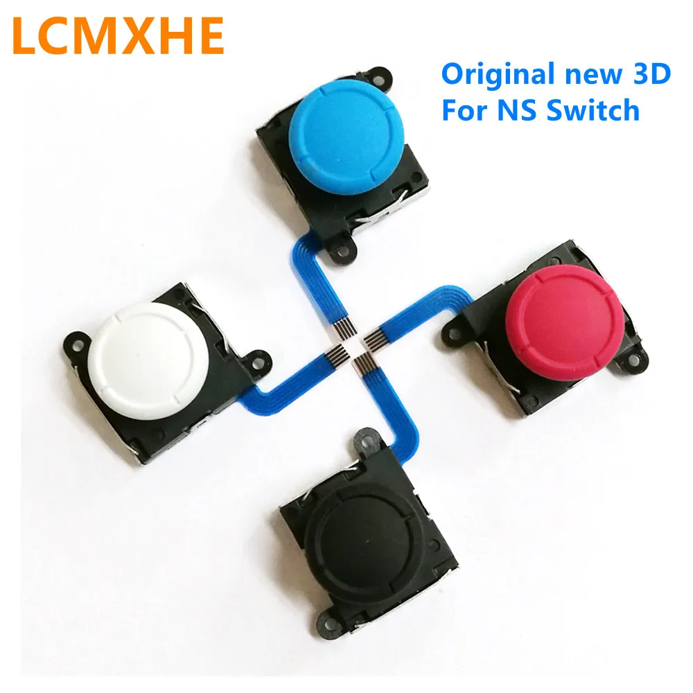 1 шт. оригинальный черный 3D аналоговые Сенсор джойстик для Для Nintendo Switch NS Joy Con