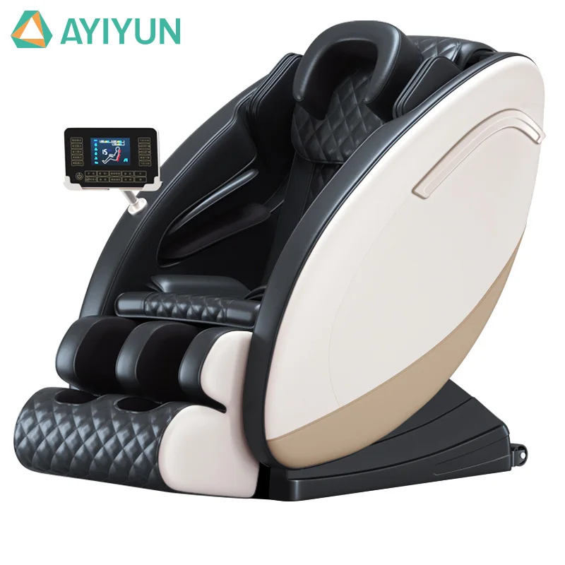 

AYIYUN 6655, Luxury 4D Zero Gravity Electric Massage Chair, LCD Touch Screen massager, Intelligent HD Bluetooth Music chair