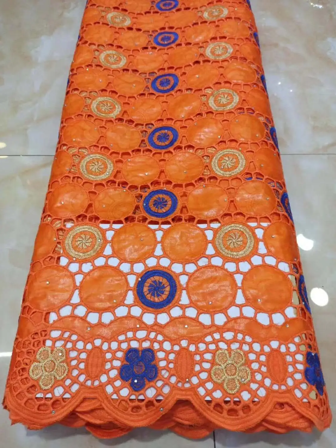 Африканская богатая ткань bazin FLY белая хлопчатобумажная вышивка brode кружевная