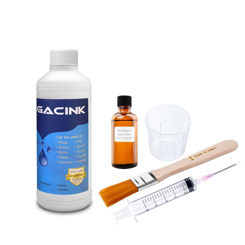 GACINK 500 мл Сублимационное покрытие предварительной обработки без жидкости набор
