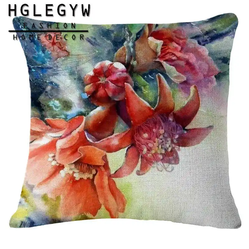 Европейский стиль домашний декор наволочка для подушки с цветочным рисунком из