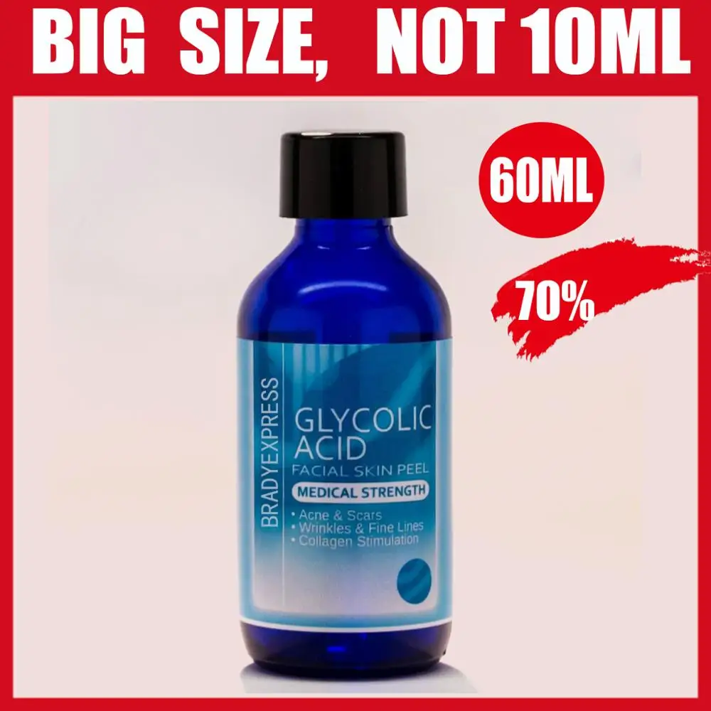 Новый 70% гликолевый кислотный химический щётка от шерсти медицинский набор для