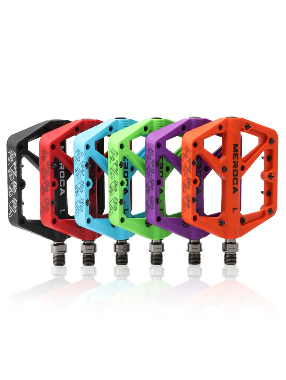 Нейлоновая педаль для горного шоссейного велосипеда 14 мм ширина легкий