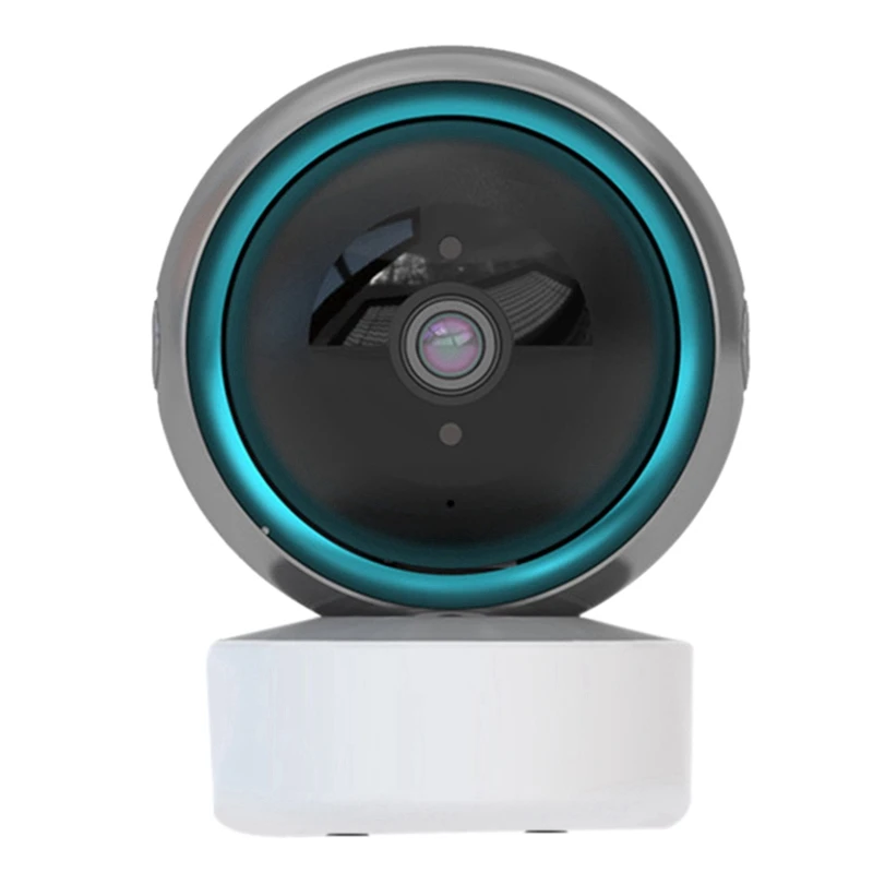 

Домашняя камера безопасности, 2 Мп HD внутренняя WiFi панорамирование наклона камера, радионяня, ночное видение, 2-стороннее Аудио, предупрежде...