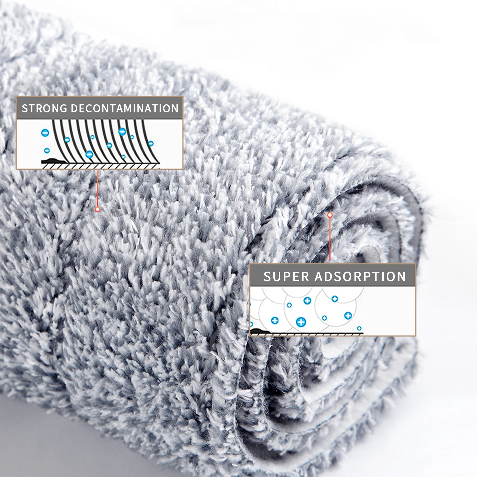 

Shebaking 360 Degree Rotatable Mop Automatic Spray Mop with 3Pcs Replaceable Microfiber Pad Washing Floor Household Flat Mop