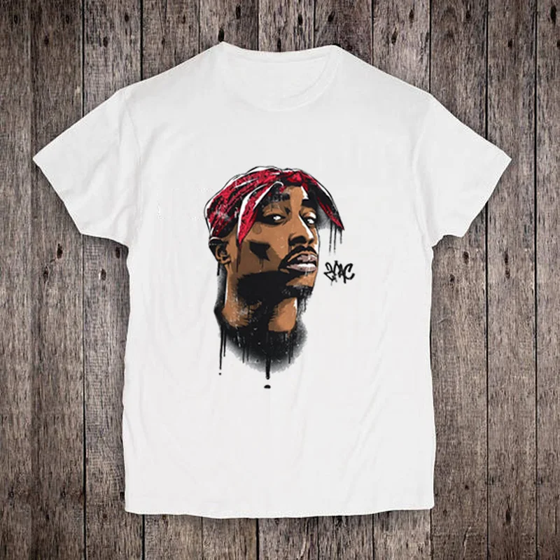 Футболка для мальчиков с принтом Tupac 2pac лидер продаж уличная одежда в стиле хип