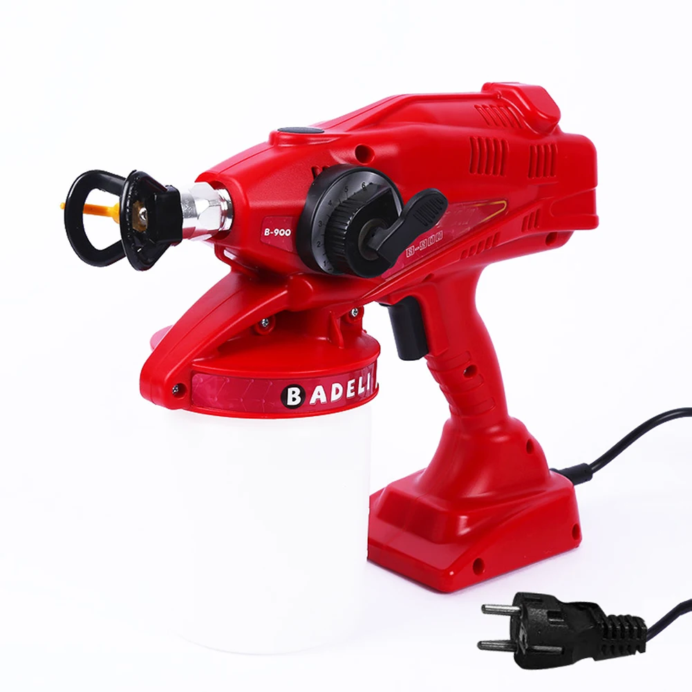 

550W Removable Sprayer Electric High Atomization Pressure Paint Spraying Woodworking Multifunctional Speed Regulation Spray Gun