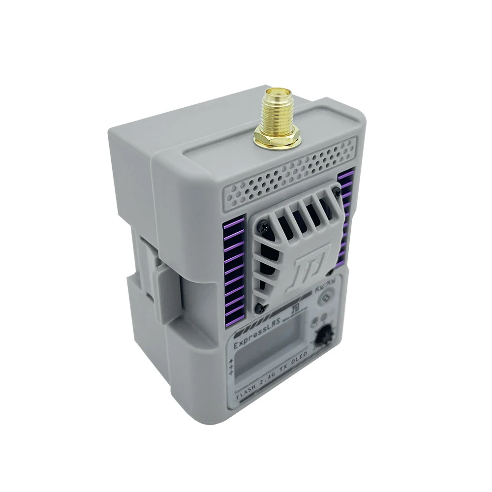 M&Oacute;DULO Flash TX V2, 1000mw, Namimno ELRS, 2,4 GHz, OLED, baja latencia, alta frecuencia de actualizaci&oacute;n, Mini receptor, ExpressLRS, para Dron RC FPV-1