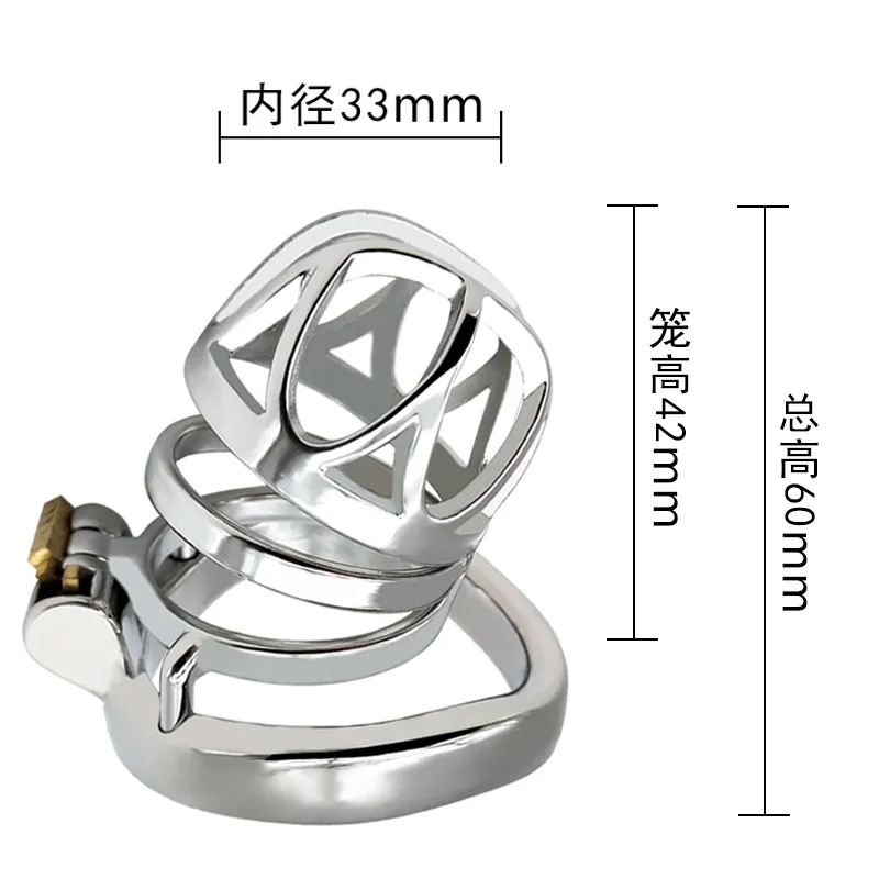 FRRK взрослые игры мужской замок целомудрия из нержавеющей стали металлическая